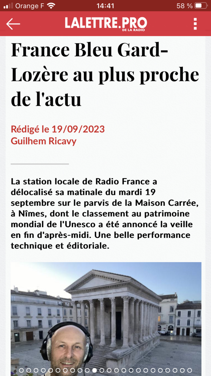 Téléchargez l'application de La Lettre Pro de la Radio Téléchargez l'application de La Lettre Pro de la Radio