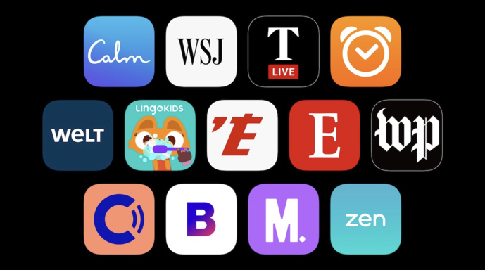 Les personnes abonnées à des apps éligibles verront leurs abonnements automatiquement connectés la prochaine fois qu'elles ouvriront Apple Podcasts