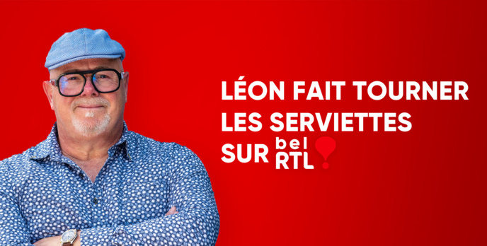 Tous les vendredis, de 11h à 12h30, en compagnie de Pascal Degrez, "Léon fait tourner les serviettes" en direct sur Bel RTL. © RTL Belgium/Jean-Michel Clajot
