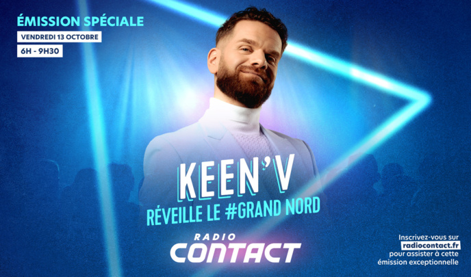 Radio Contact accueille Keen'V