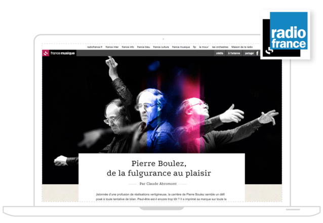 WS Interactive signe le site de Radio France consacré à Pierre Boulez WS Interactive signe le site de Radio France consacré à Pierre Boulez