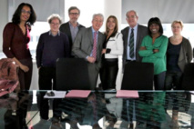 Le jury avec Marie-Christine Saragosse, Pdg de France Médias Monde, lors des délibérations © RFI Le jury avec Marie-Christine Saragosse, Pdg de France Médias Monde, lors des délibérations © RFI