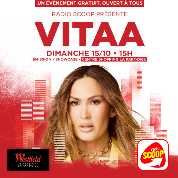 Radio Scoop invite la chanteuse Vitaa