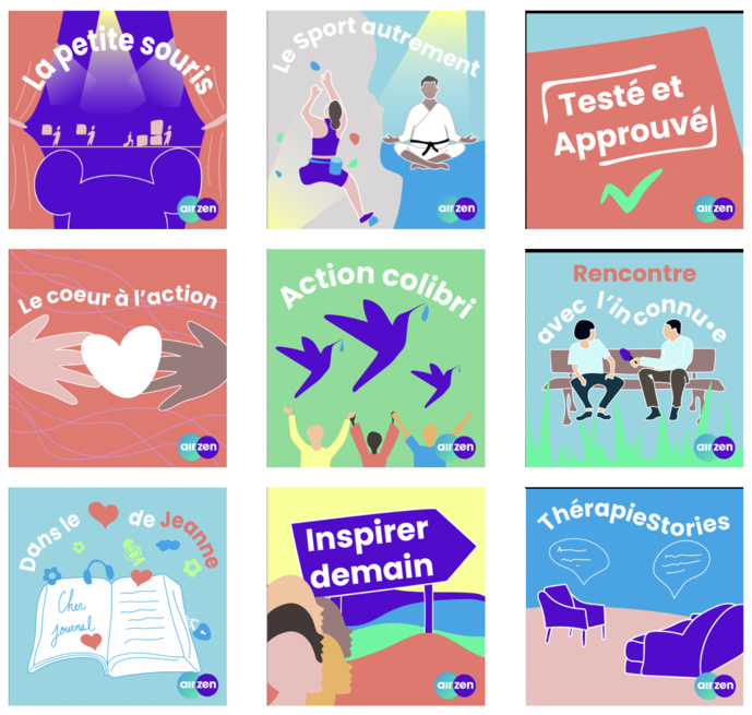 Airzen lance 17 collections de podcasts Airzen lance 17 collections de podcasts