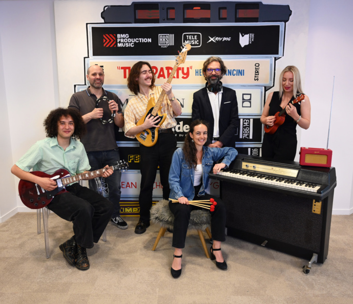 L'équipe de BMG Production Music France, la librairie musicale de BMG © Julie Guiomard Pictures L'équipe de BMG Production Music France, la librairie musicale de BMG © Julie Guiomard Pictures