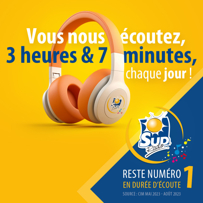 Belgique : Sud Radio numéro un en durée d'écoute Belgique : Sud Radio numéro un en durée d'écoute