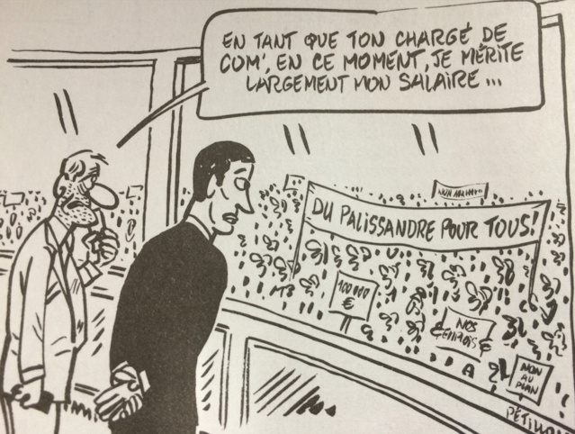 Illustration de l'article "La com' de Mathieu Gallet aussi chère que son bureau" paru ce matin Illustration de l'article "La com' de Mathieu Gallet aussi chère que son bureau" paru ce matin