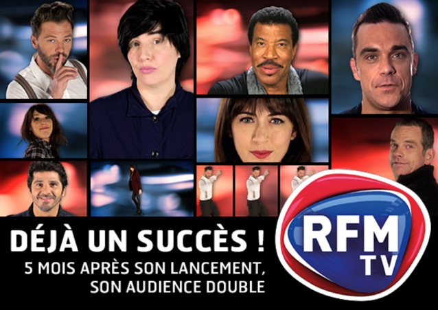 RFM TV est la 2e chaine musicale la plus regardée RFM TV est la 2e chaine musicale la plus regardée