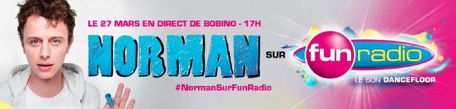 Normam prend le contrôle de Fun radio Normam prend le contrôle de Fun radio