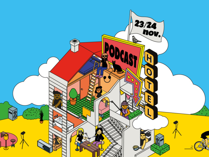 "Podcast Hôtel" : le rendez-vous des podcasteurs à Lyon
