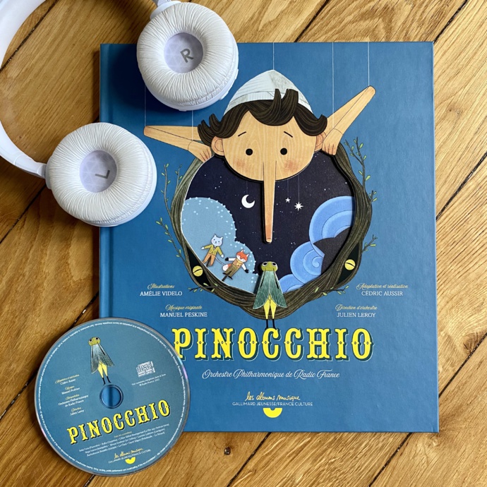Le concert-fiction "Pinocchio" de France Culture dans un livre