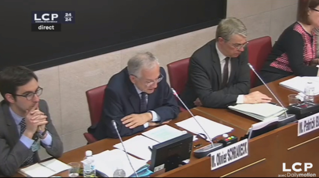 Olivier Schrameck auditionné à l'Assemblée nationale Olivier Schrameck auditionné à l'Assemblée nationale