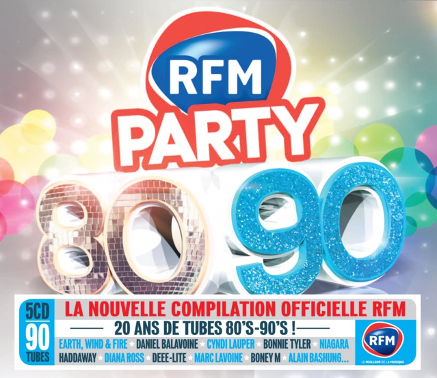 Le Coffret RFM Party 80-90 sort le 13 avril Le Coffret RFM Party 80-90 sort le 13 avril