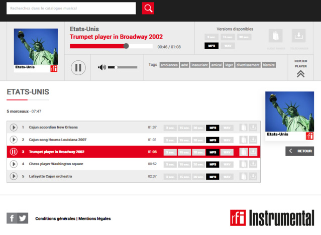RFI Instrumental lance son nouveau site RFI Instrumental lance son nouveau site
