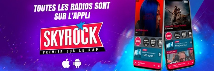 Skyrock, première radio musicale en Île-de-France