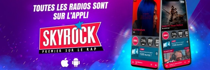 Skyrock, première radio musicale en Île-de-France Skyrock, première radio musicale en Île-de-France