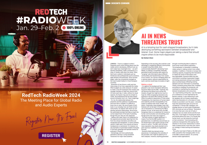 Un nouveau numéro de RedTech Magazine à télécharger Un nouveau numéro de RedTech Magazine à télécharger