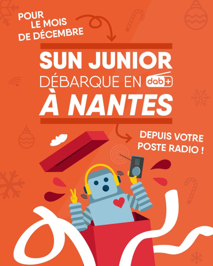 En décembre, SUN Junior est de retour en DAB+ à Nantes