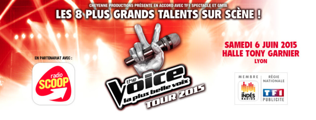 The Voice Tour avec Radio Scoop The Voice Tour avec Radio Scoop