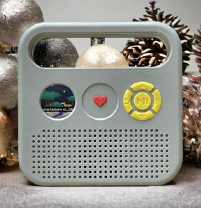 Merlin, l'enceinte intelligente et solidaire pour les enfants Merlin, l'enceinte intelligente et solidaire pour les enfants