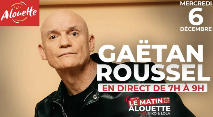 Alouette : les auditeurs rencontrent Gaëtan Roussel Alouette : les auditeurs rencontrent Gaëtan Roussel