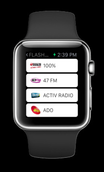 Les Indés Radios sur l'Apple Watch