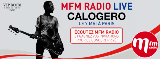 Calogero en Concert Privé avec MFM Radio