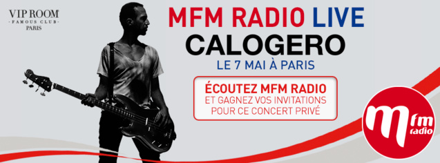 Calogero en Concert Privé avec MFM Radio Calogero en Concert Privé avec MFM Radio