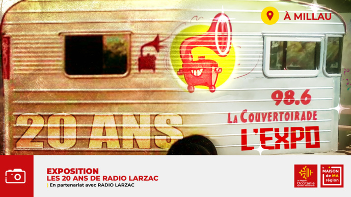 Une exposition pour les 20 ans de Radio Larzac