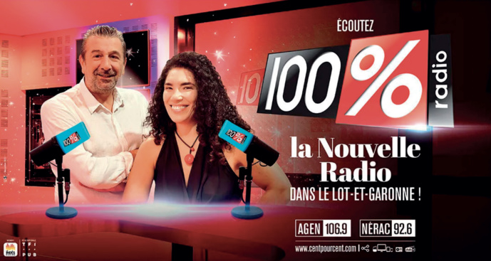 100% arrive sur le 106.9 à Agen 100% arrive sur le 106.9 à Agen
