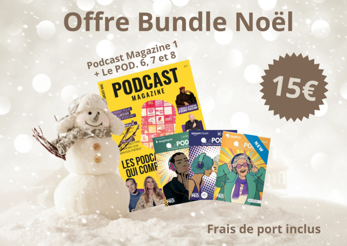 Un pack de Noël pour les fans de radio et de podcast Un pack de Noël pour les fans de radio et de podcast