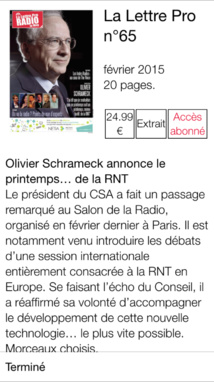 Découvrez l'appli "Kiosque Radio" pour iPad et iPhone Découvrez l'appli "Kiosque Radio" pour iPad et iPhone