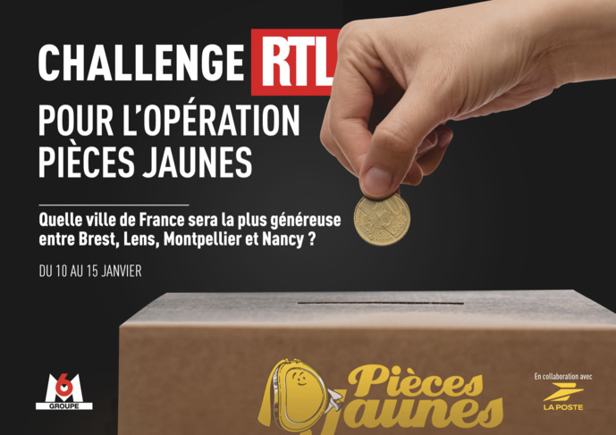 RTL partenaire de l'opération Pièces Jaunes RTL partenaire de l'opération Pièces Jaunes
