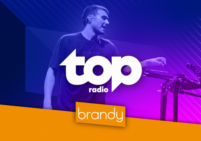 Brandy réalise l'habillage de Top Radio