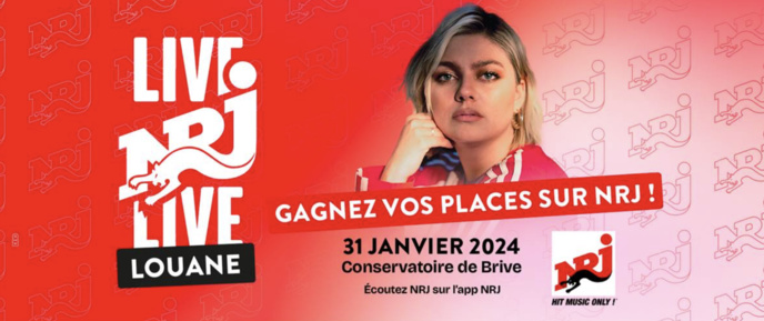 Louane en concert avec NRJ à Brive Louane en concert avec NRJ à Brive
