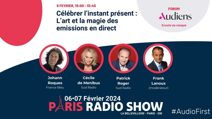 La radio en direct à l'honneur du Paris Radio Show