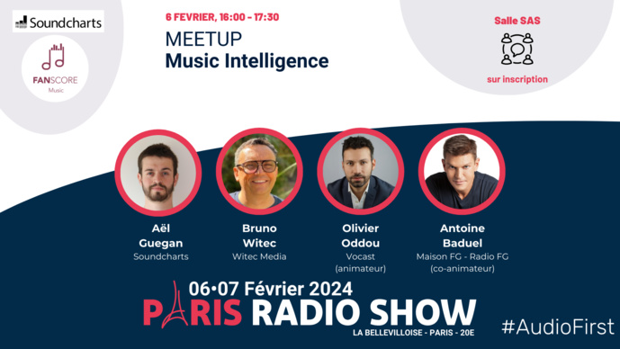 Inscrivez-vous aux Meetups du Paris Radio Show Inscrivez-vous aux Meetups du Paris Radio Show