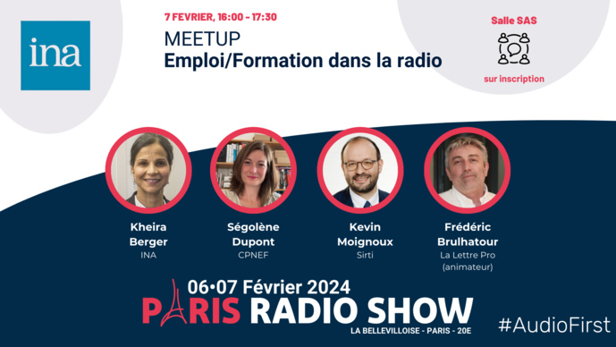 Inscrivez-vous aux Meetups du Paris Radio Show Inscrivez-vous aux Meetups du Paris Radio Show