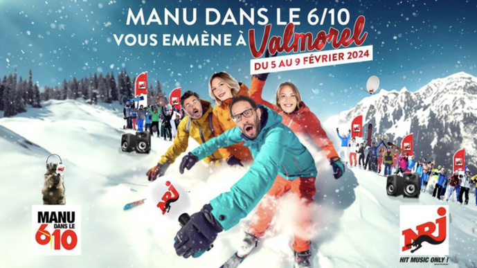 La matinale de NRJ s'installe à Valmorel La matinale de NRJ s'installe à Valmorel
