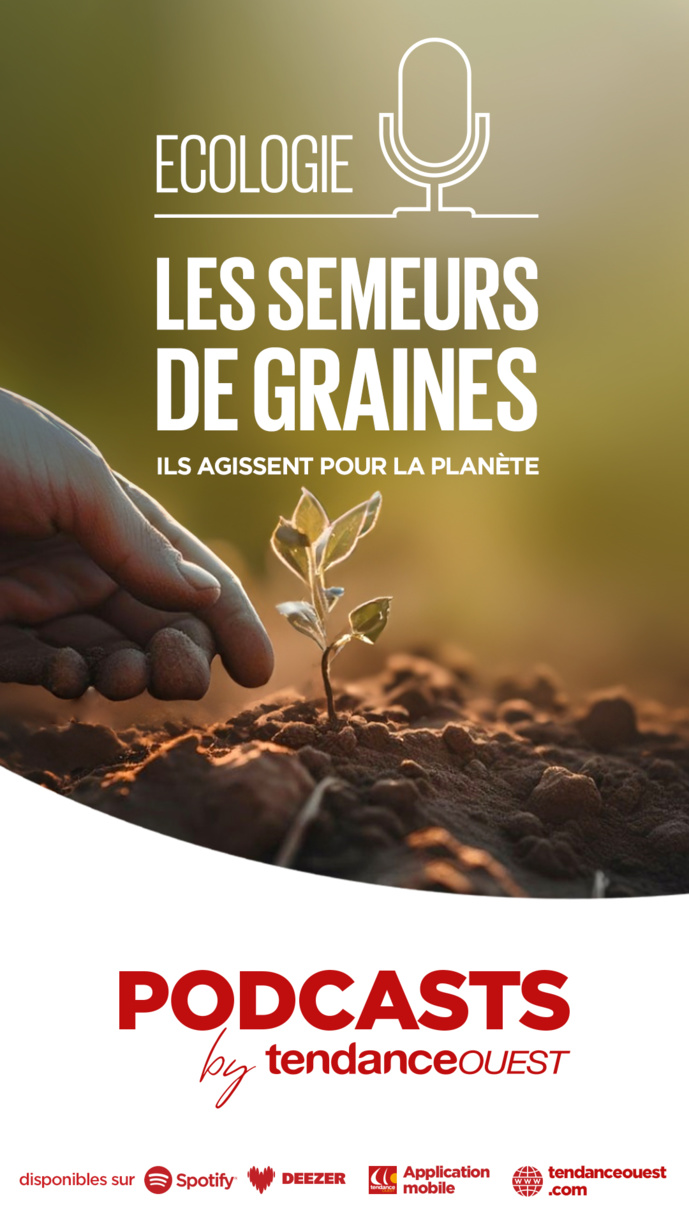 Tendance Ouest présente son nouveau podcast
"Écologie : les semeurs de graines" Tendance Ouest présente son nouveau podcast
"Écologie : les semeurs de graines"