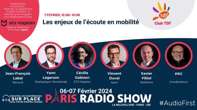 Dix temps forts aujourd'hui au Paris Radio Show Dix temps forts aujourd'hui au Paris Radio Show