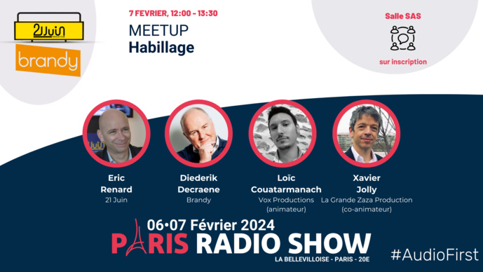 Dix temps forts aujourd'hui au Paris Radio Show Dix temps forts aujourd'hui au Paris Radio Show