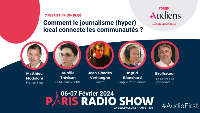 Dix temps forts aujourd'hui au Paris Radio Show Dix temps forts aujourd'hui au Paris Radio Show