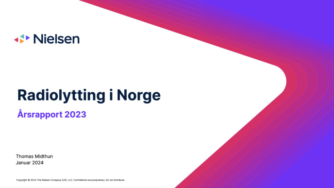 En Norvège, l'écoute de la radio est en hausse