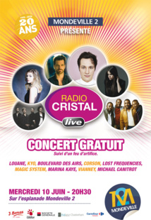 "Casting de stars" pour le Cristal Live "Casting de stars" pour le Cristal Live
