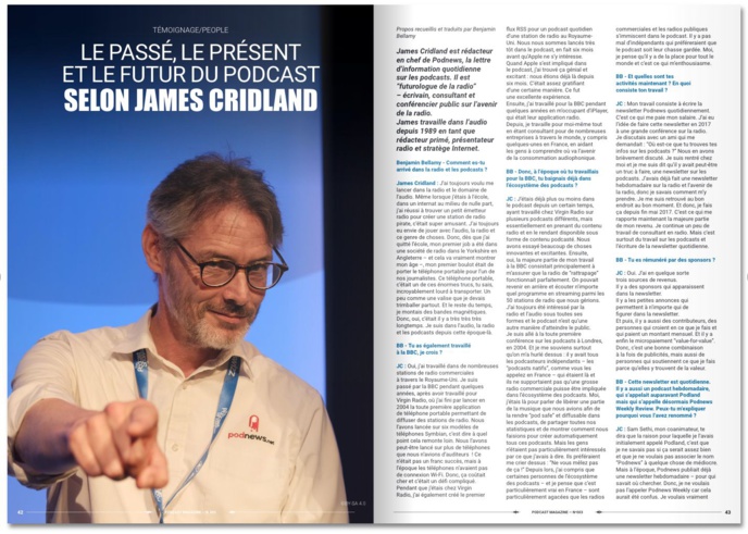 Téléchargez le nouveau numéro de Podcast Magazine Téléchargez le nouveau numéro de Podcast Magazine