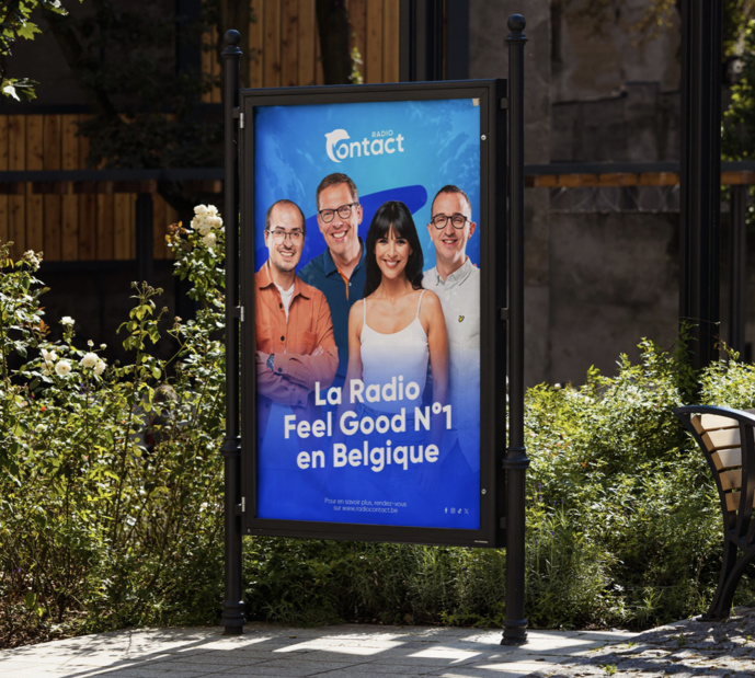 Nonante Cinq réalise l'identité visuelle de Radio Contact Nonante Cinq réalise l'identité visuelle de Radio Contact