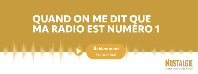 Nostalgie est la radio n° 1 en Belgique francophone