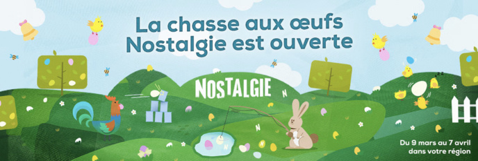 Nostalgie Belgique prépare une grande chasse aux œufs Nostalgie Belgique prépare une grande chasse aux œufs