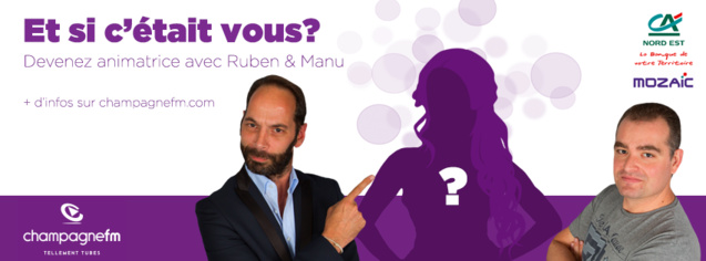 Champagne FM lance un casting pour son Morning Champagne FM lance un casting pour son Morning